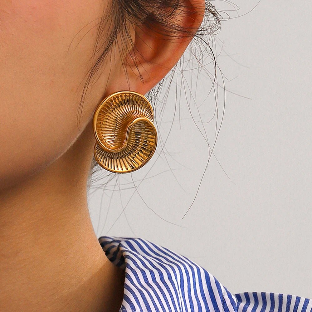 Spiral Serenade Earrings