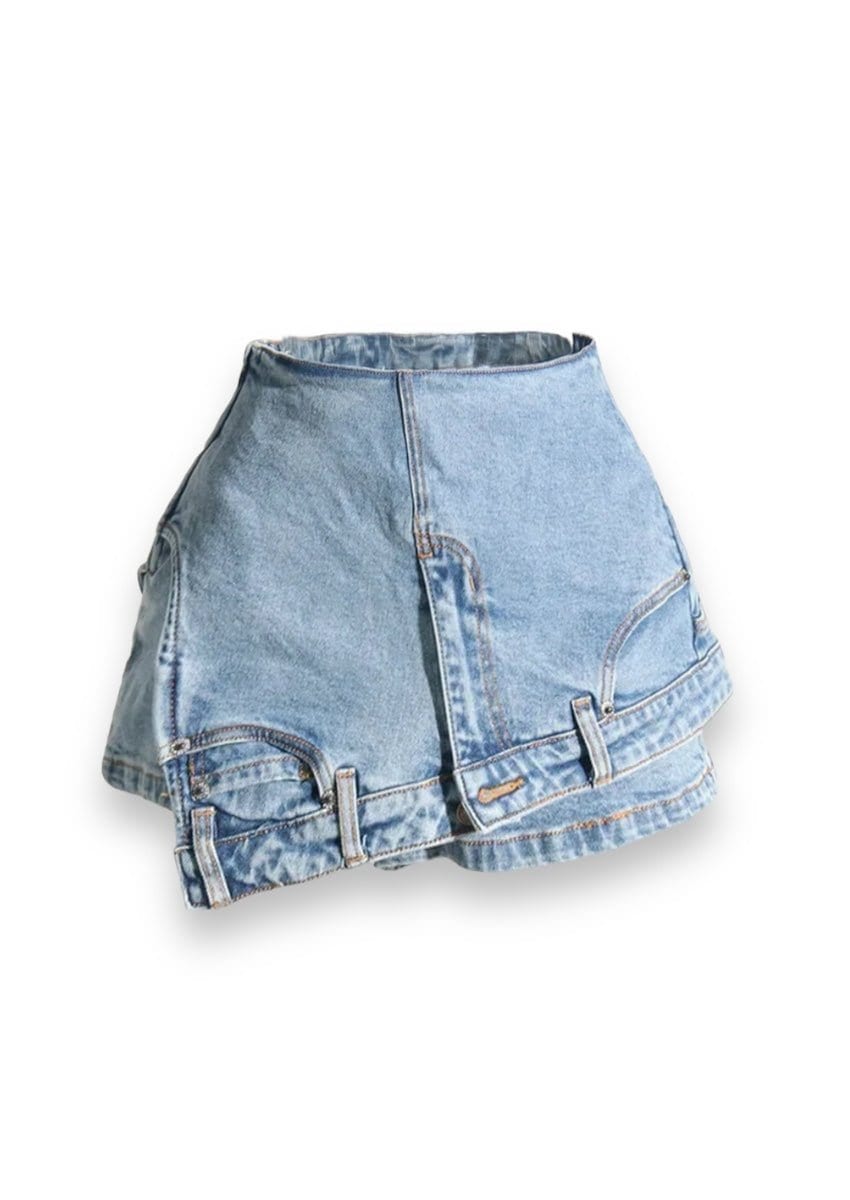 Mini Jean skirt