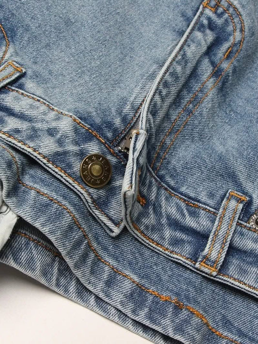 Mini Jean skirt