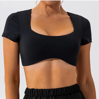 Square Crop top - Mabel Love Co - Active top