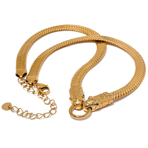 Stainless Steel Gold Choker