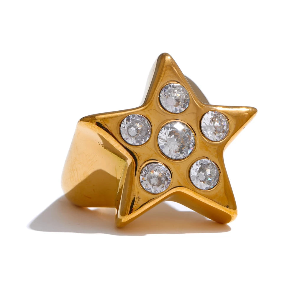 star cocktail ring