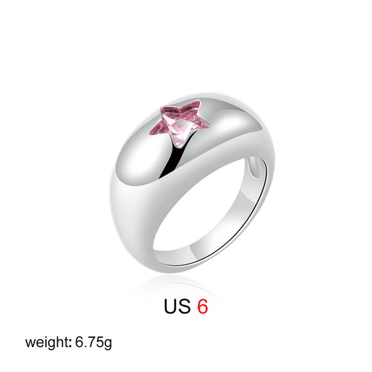 star dome shaped rings