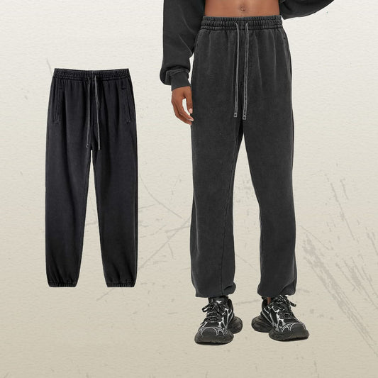 Street Distressed Loose Joggers