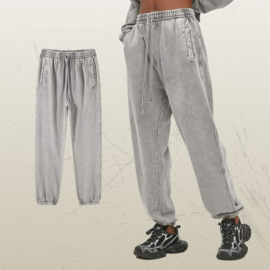 Street Distressed Loose Joggers