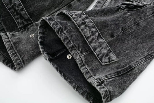 Street Wide-Leg Jeans 