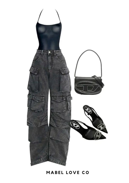 Street Wide-Leg Jeans 