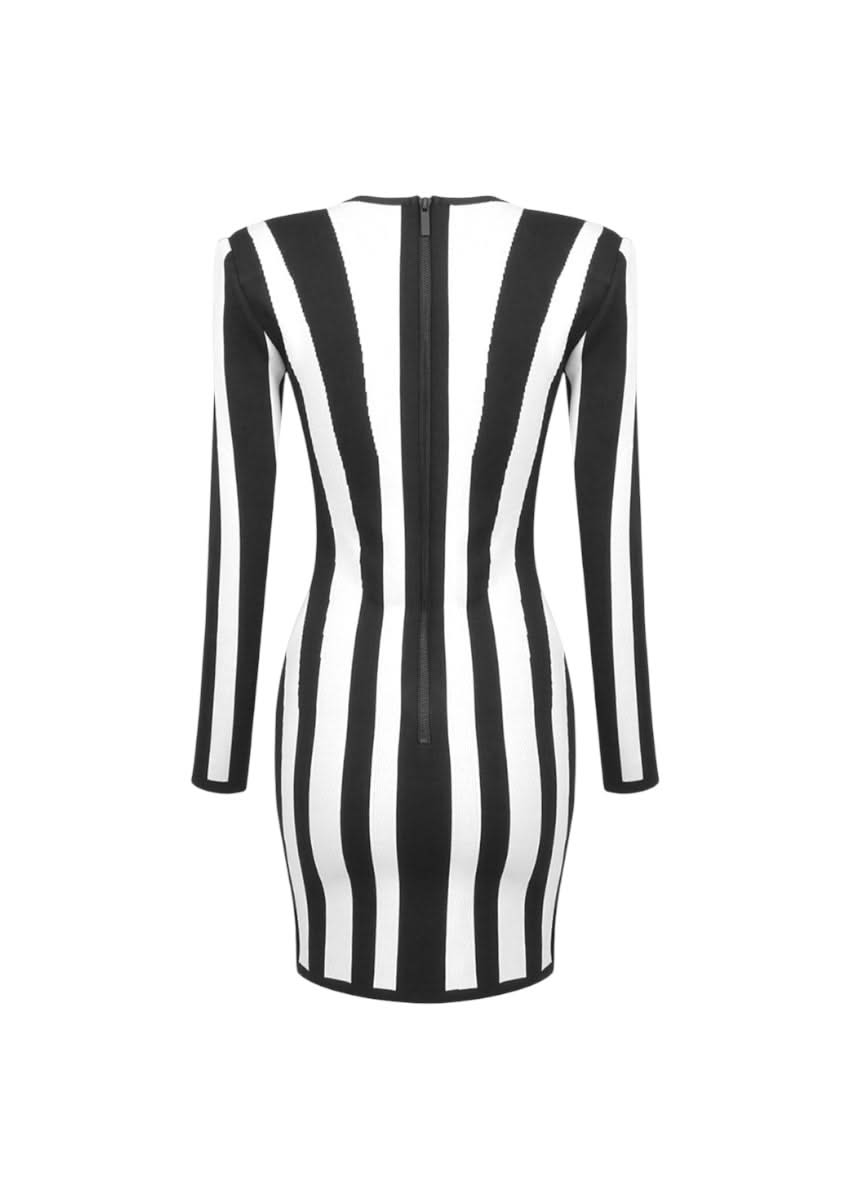 Striped Knit Bodycon Dress | Mabel Love Co. Striped Knit Bodycon Dress | Mabel Love Co.