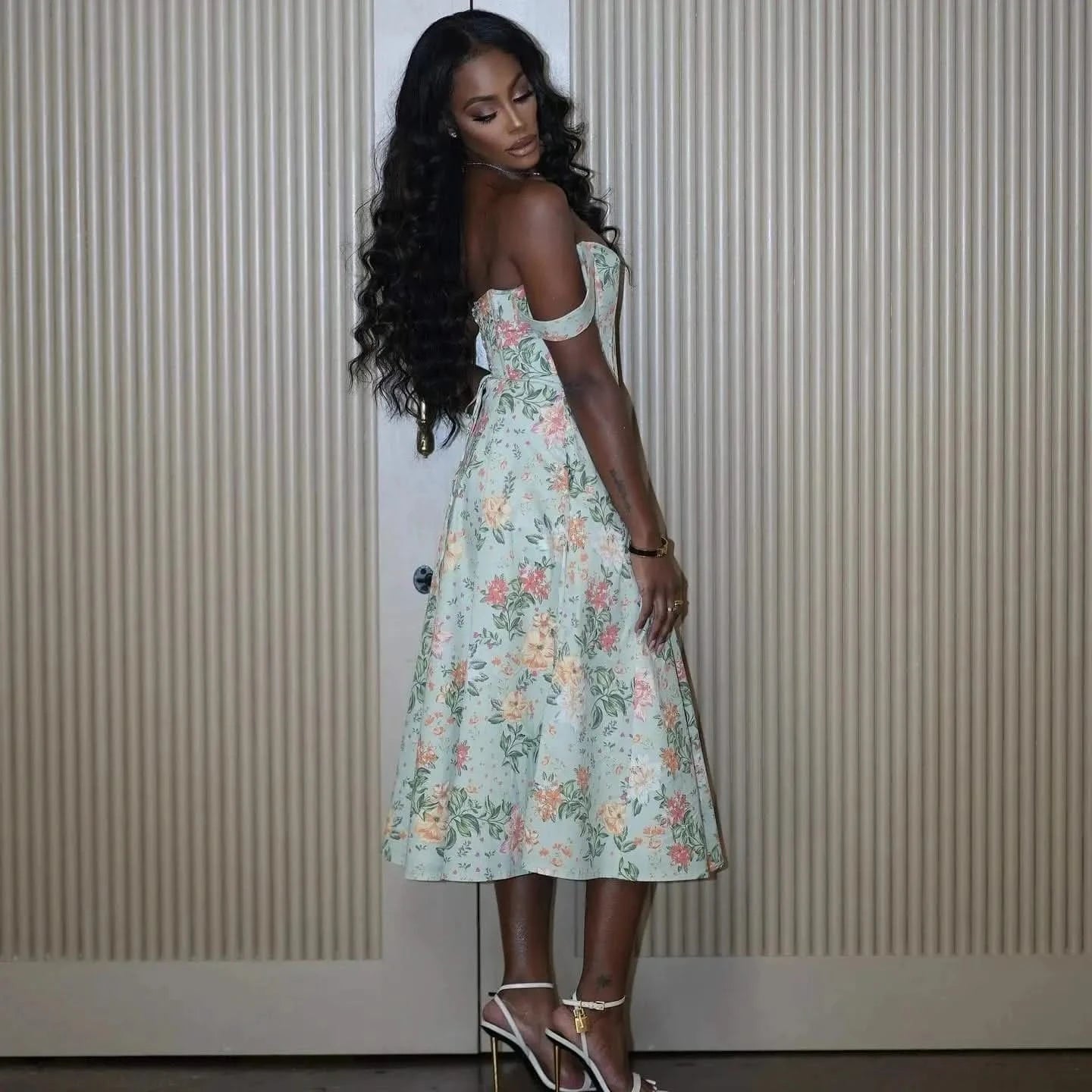 Summer Floral Print Dress