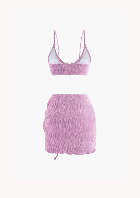 Summer Swimwear Three - Piece Set