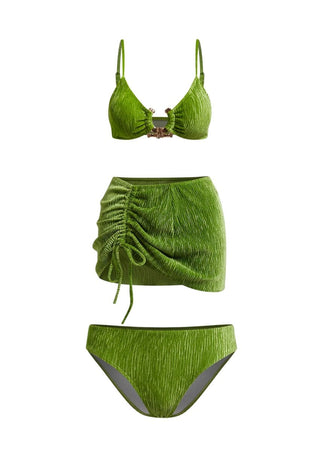 Summer Swimwear Three - Piece Set - Mabel Love Co - Swimwear set