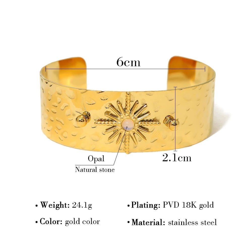 Sun Bangle Bracelet