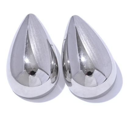 Teardrop Stud Earrings