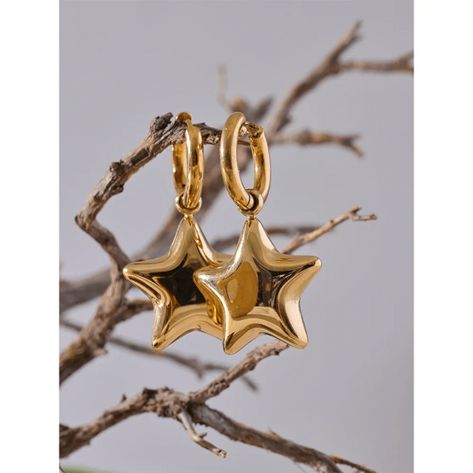 Twinkle Star Dangle Earrings