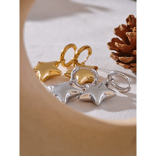 Twinkle Star Dangle Earrings