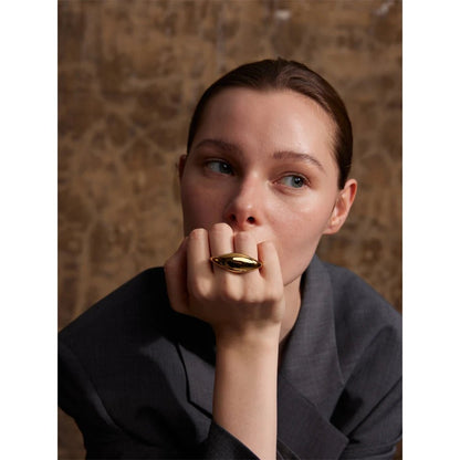 Woman wearing her Two Finger Rings