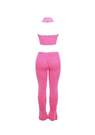 Two Piece Crochet Pant Set - Mabel Love Co - Pant Set