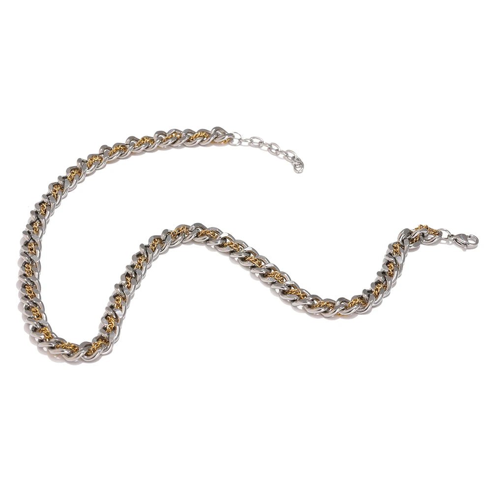 Two Tone Chain Necklace