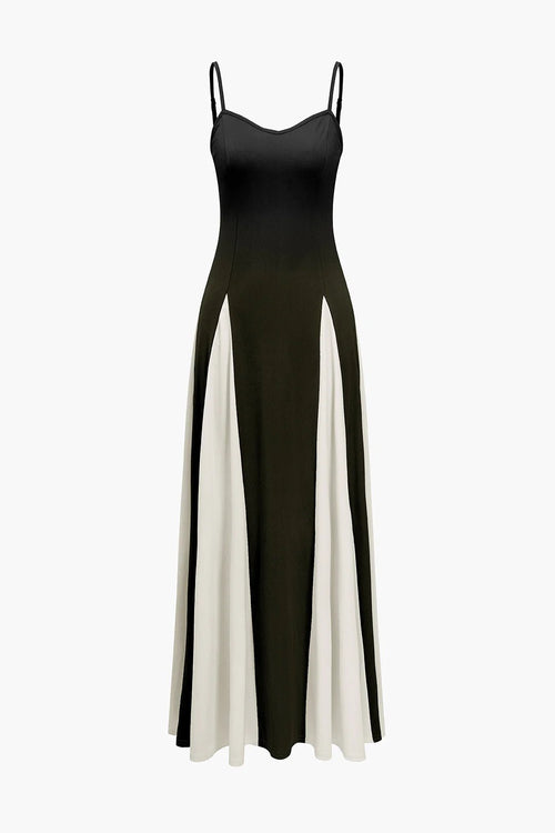 Two tone Maxi Dress