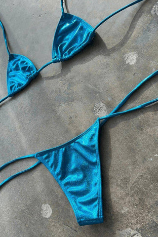 UNICORN 2 PIECE BIKINI BLUE - Mabel Love Co - Swimwear