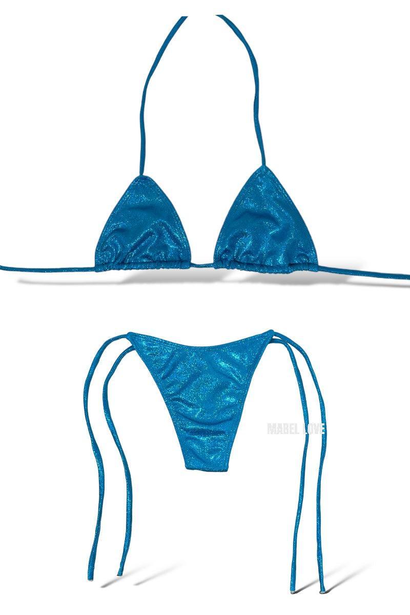 UNICORN 2 PIECE BIKINI BLUE