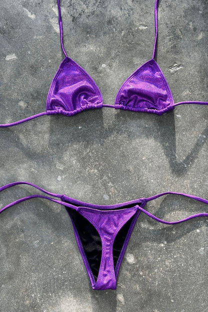 UNICORN 2 PIECE BIKINI PURPLE