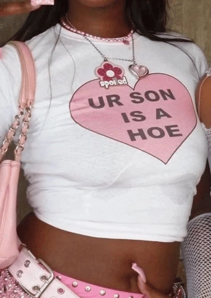 ur son is a hoe graphic tees