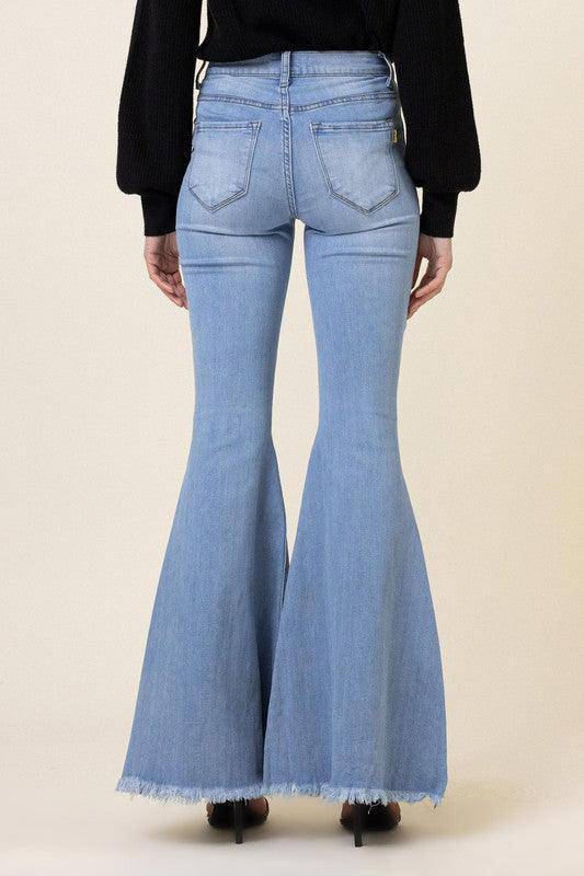 High Waisted Flare Jeans, [product type]
