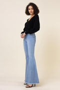 High Waisted Flare Jeans, [product type]