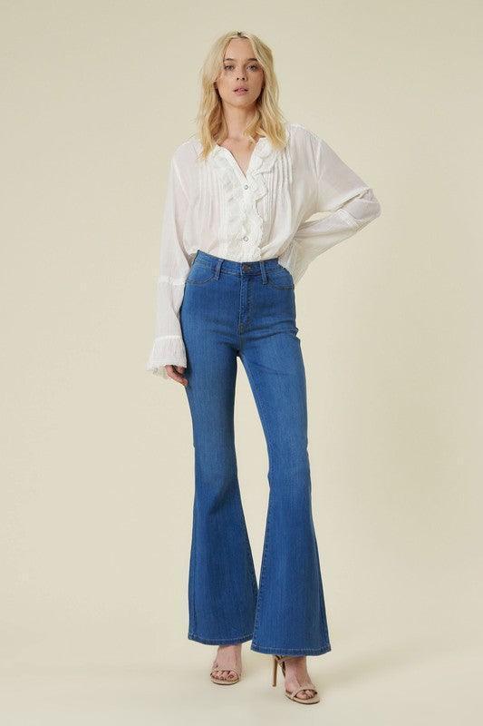 Curvy Flare Jeans, [product type]