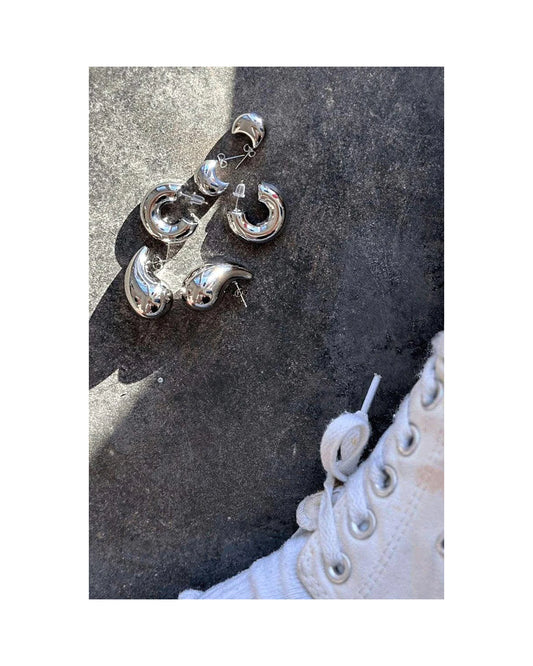 Short Pear Earrings — view 1