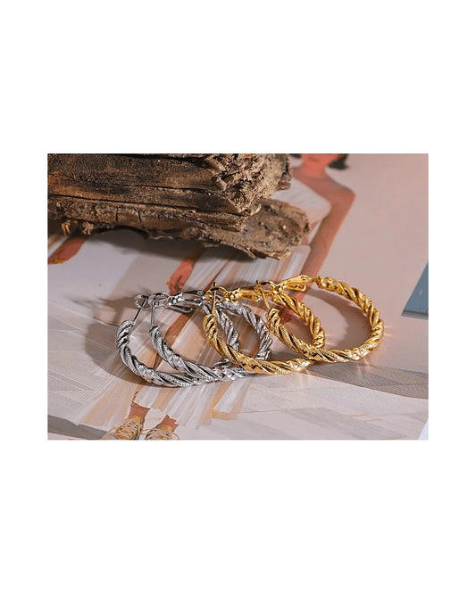 Schoinion Hoop Earrings — view 2