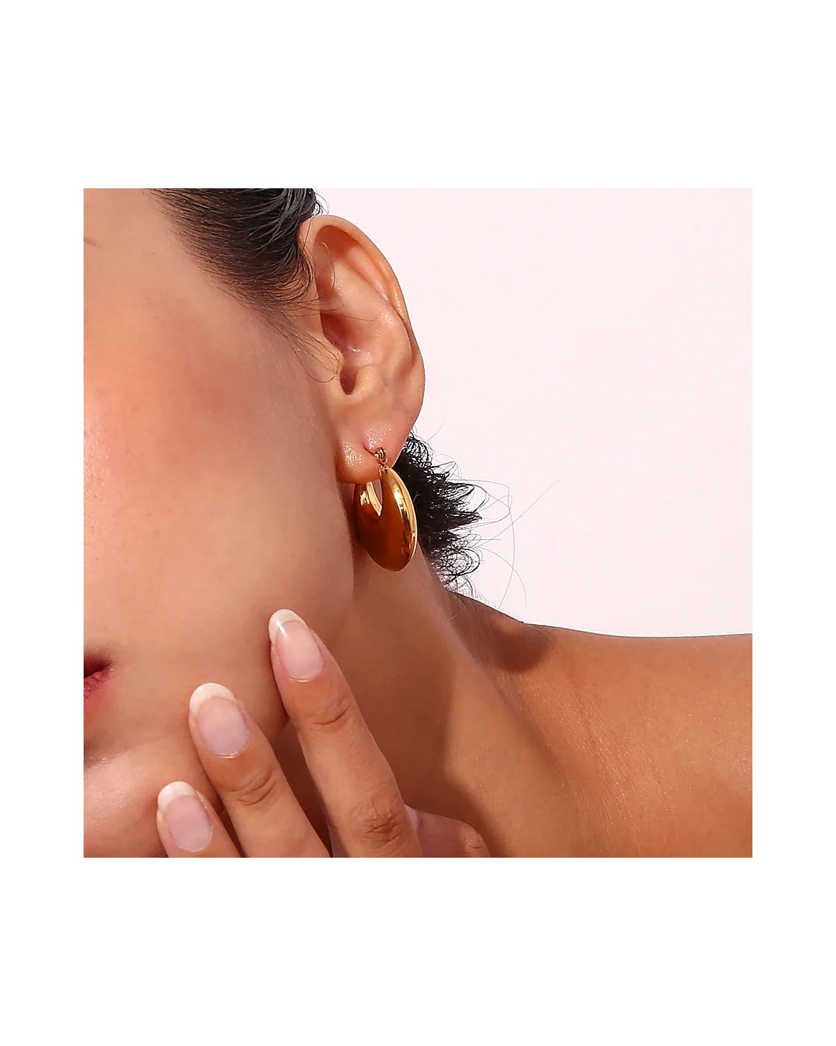 Nova  Hoop Earrings — view 2