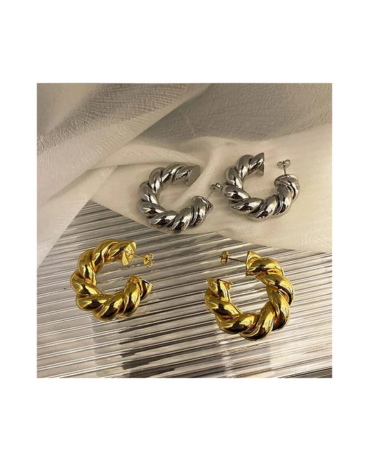 Spiraled Chic Earrings — view 2