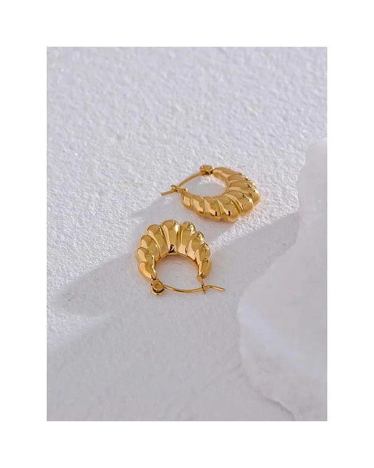 Andrina Hoop Earrings — view 2