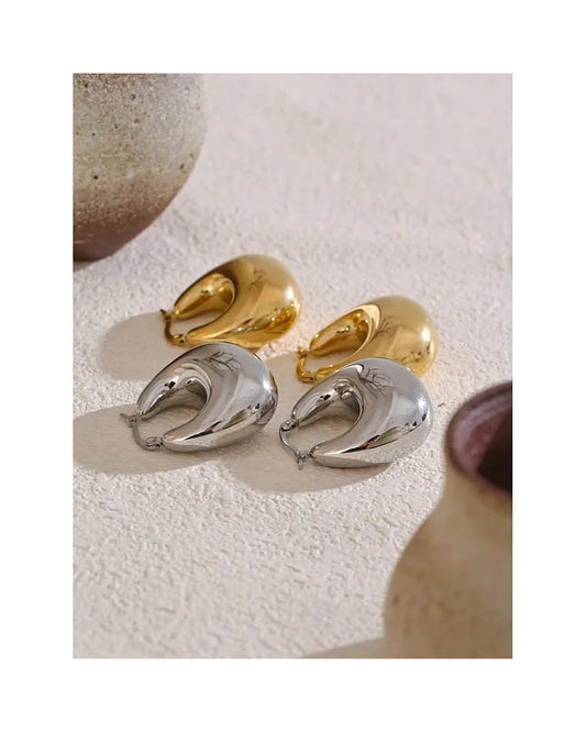 Chel Hoop Earrings — view 2