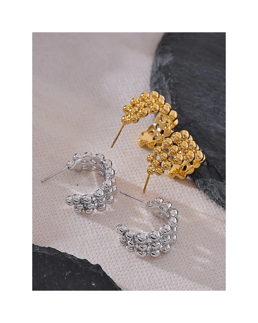 Adella Hoop Earrings — view 3