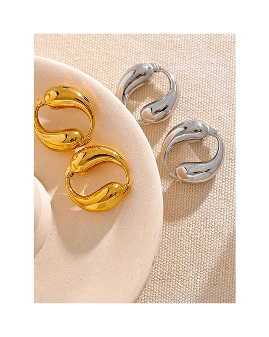 Katara Hoop Earrings — view 3