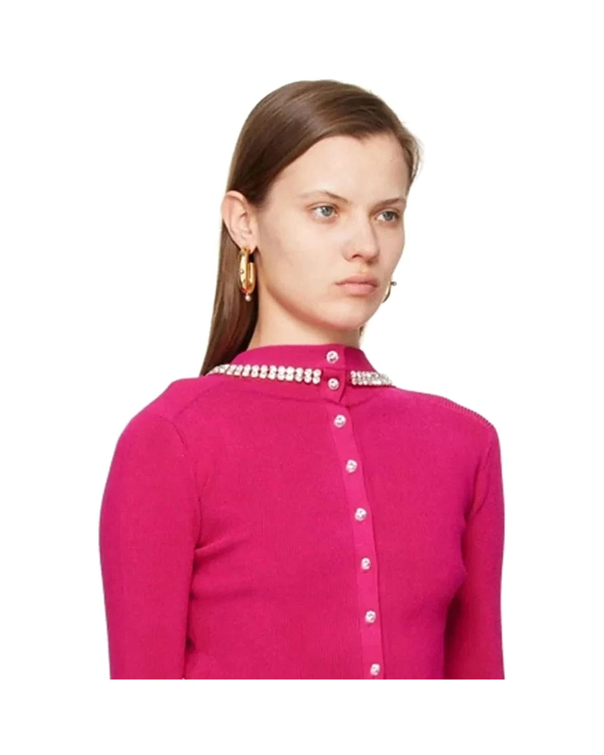 Elegant Gold/Silver Statement Earrings - Fashionable Women's Accessories — view 4