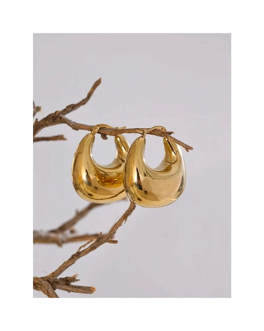 Chel Hoop Earrings — view 4