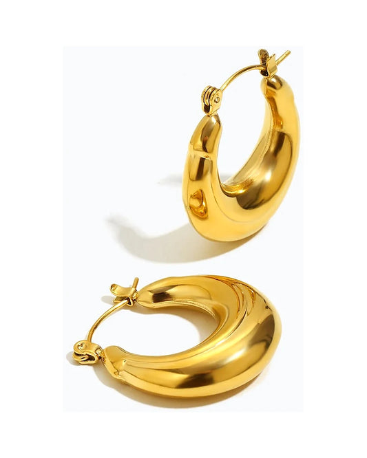 Nova  Hoop Earrings — view 5