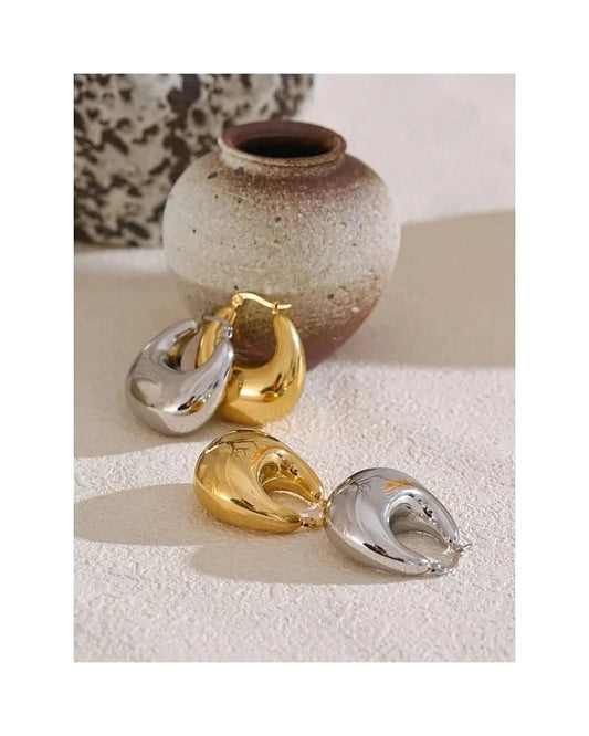 Chel Hoop Earrings — view 6