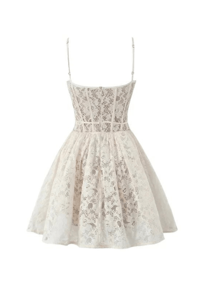 Vintage Lace Mini Dress