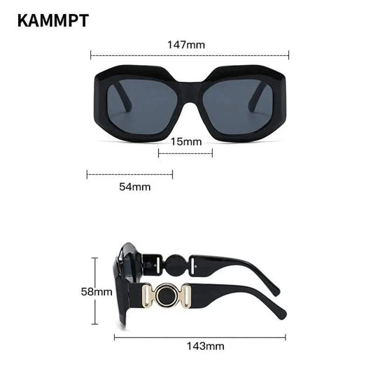 Vintage Oversize Sunglasses