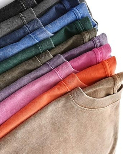 Washed Oversized Cotton Tshirt