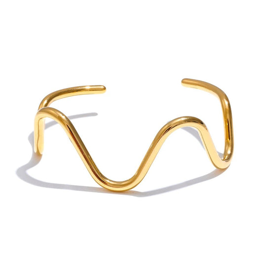 Wave Cuff Bracelet