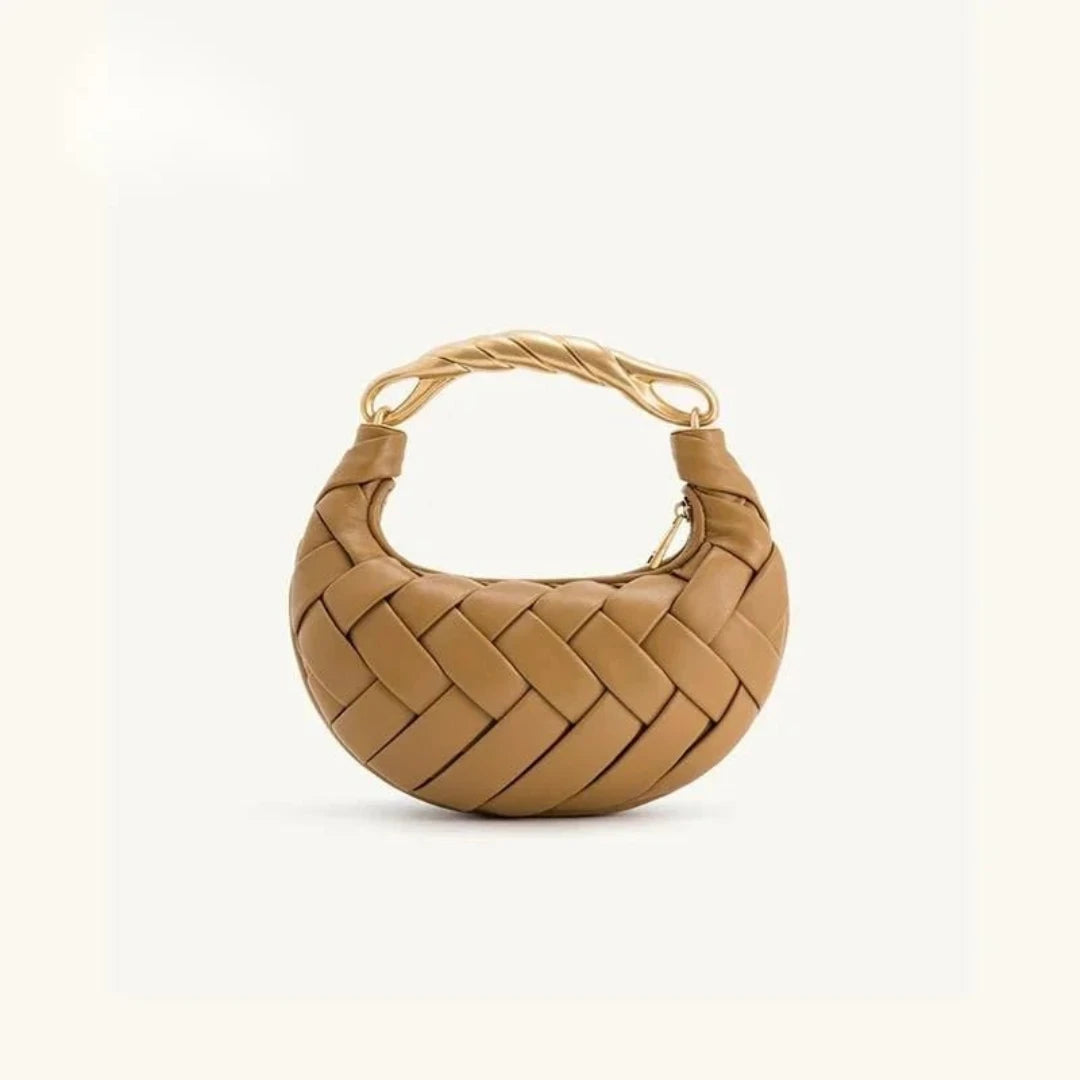 Bronze Weave Handbag