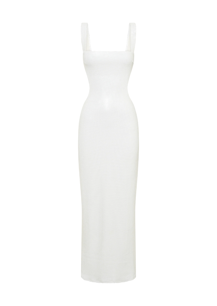 White Maxi Dress Trendy & Elegant | Mabel Love Co. White / S White Maxi Dress Trendy & Elegant | Mabel Love Co. White / S