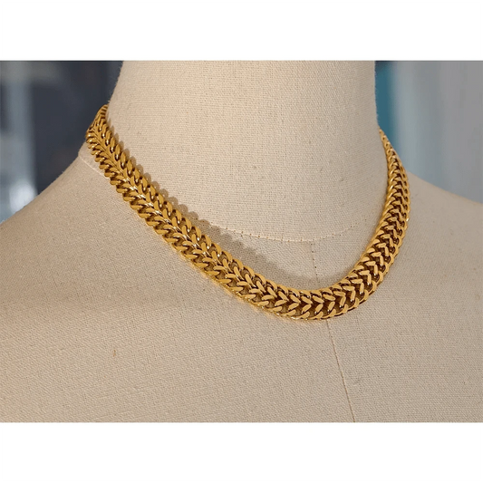 Wide Chain Cuban Necklace