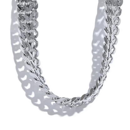 Wide Chain Cuban Necklace